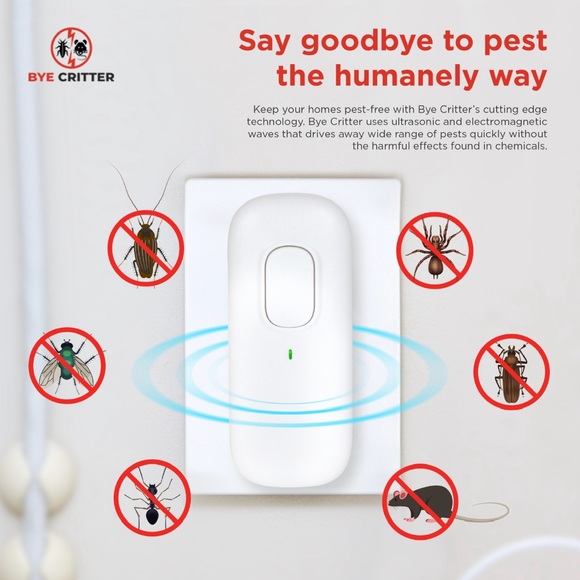 Bye Critter, Bye Critter Ultrasonic Repellent For Mice, Bye Critter Ultrasonic - Picture 5 of 5